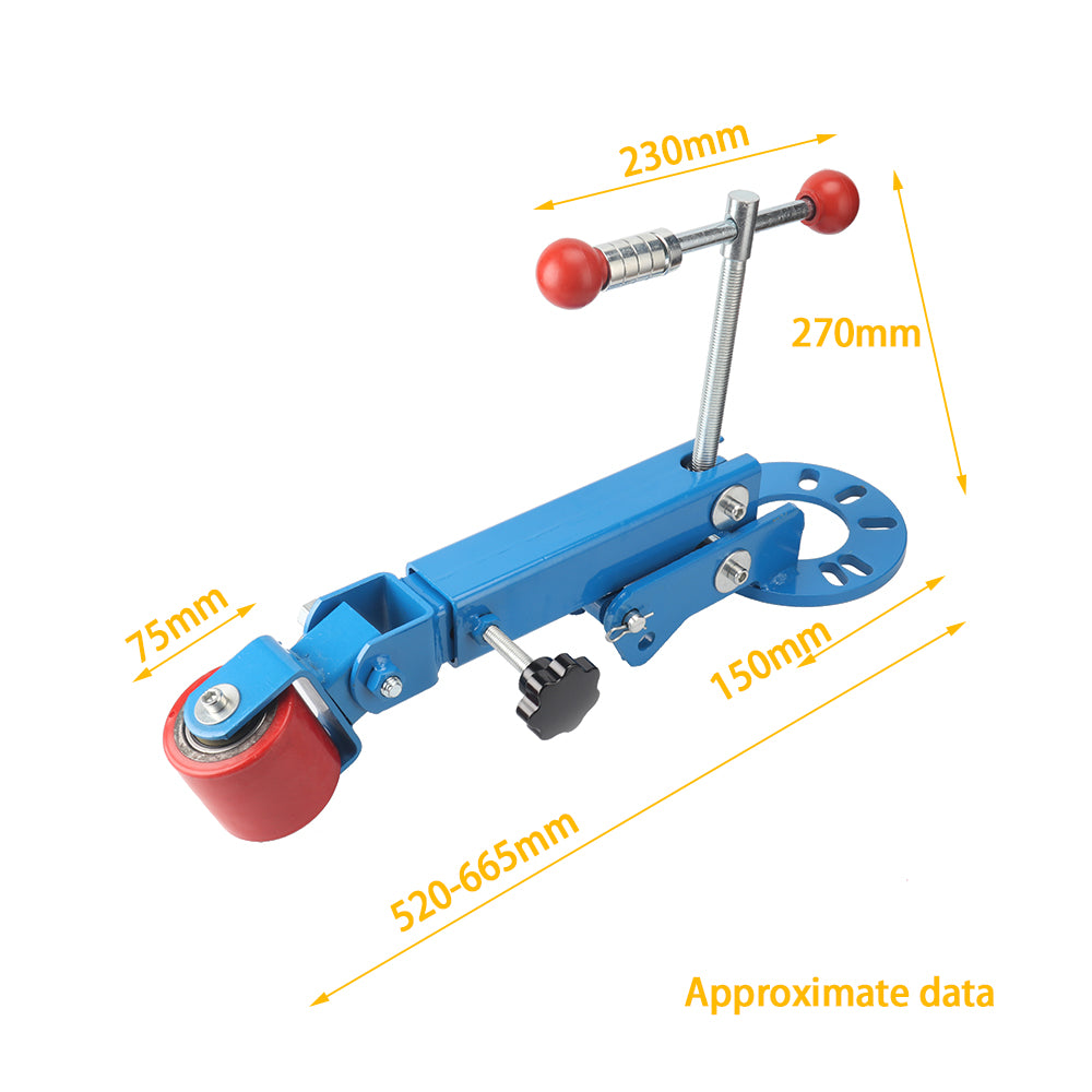 Car Wheel Roll Fender Repair Tool Auto Tire Reforming Extending Wheel Arch Guard Former Fender Roller Flaring Reforming Tool Kit